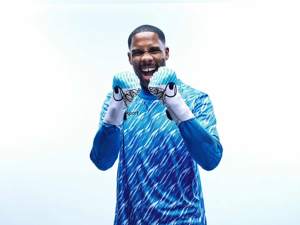 Progressive Goalkeeper Bundle cyan/white