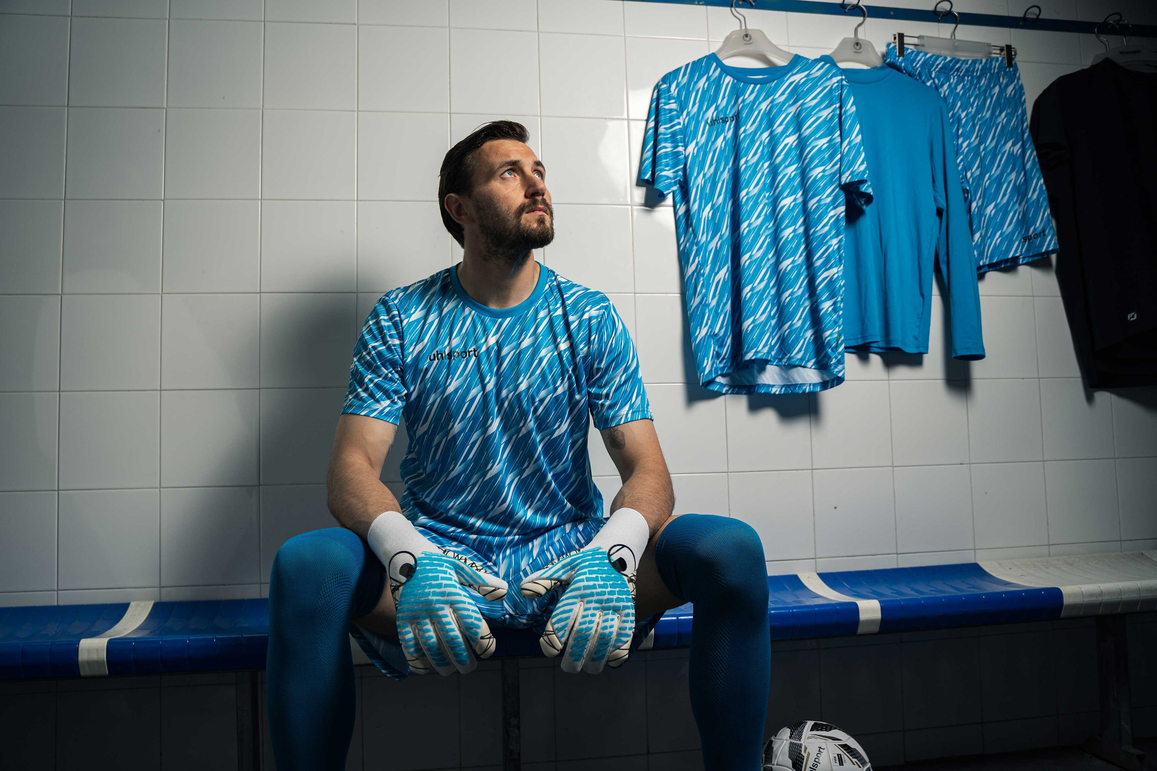 Progressive Goalkeeper Bundle cyan/white
