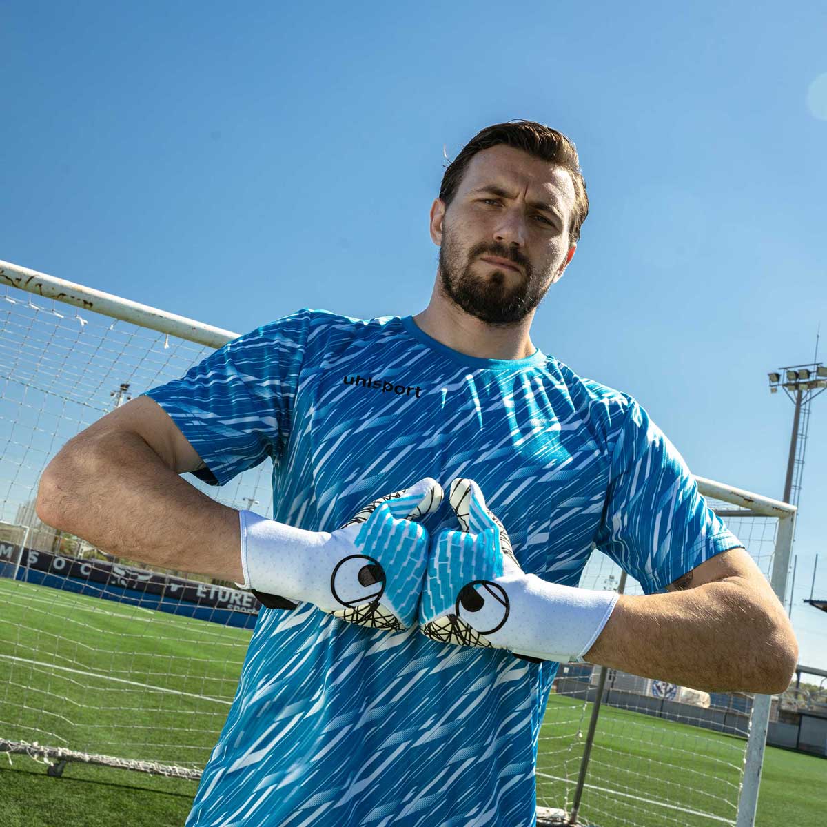 Progressive Goalkeeper Bundle cyan/white