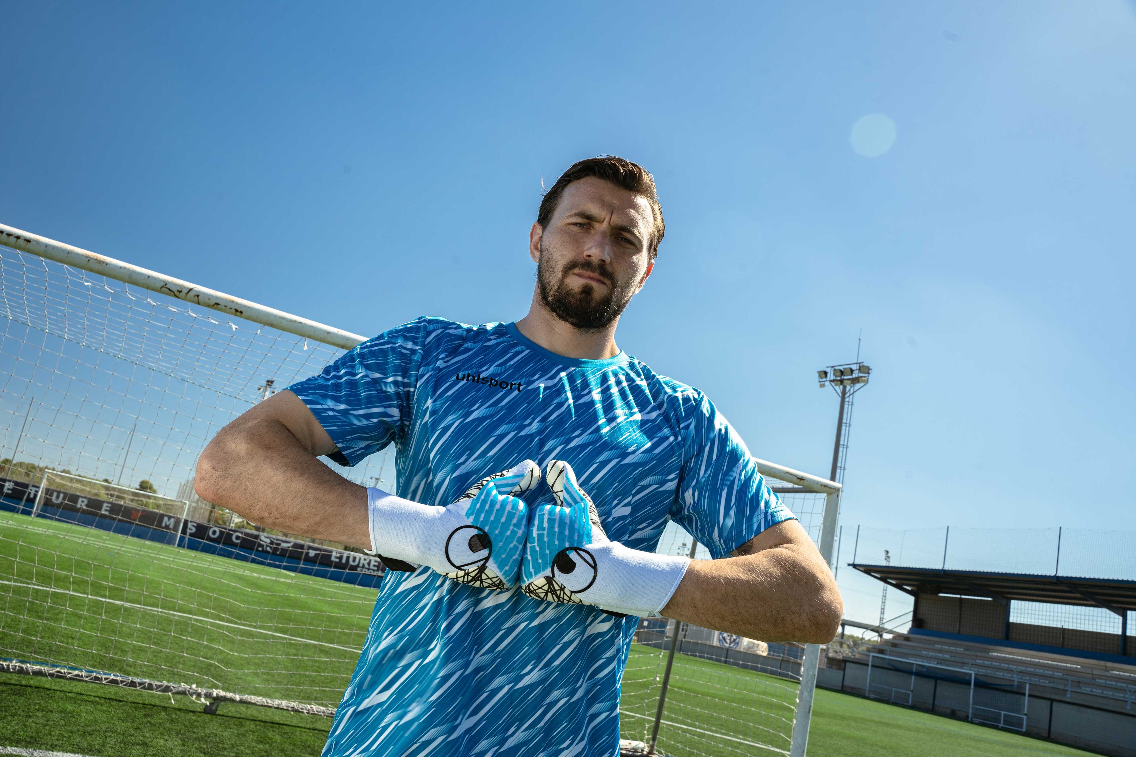 Progressive Goalkeeper Bundle cyan/white