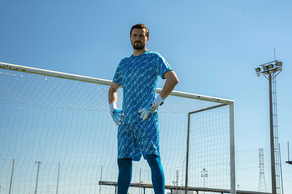 Progressive Goalkeeper Bundle cyan/white