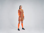 fluo orange/black