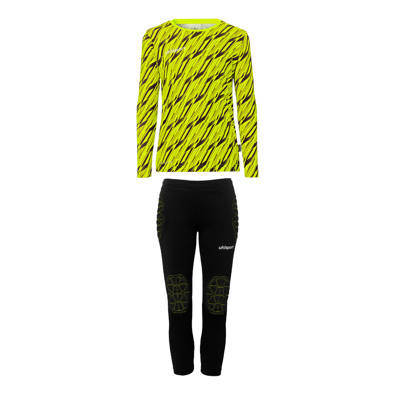 Progressive Goalkeeper Bundle Junior fluo yellow/black