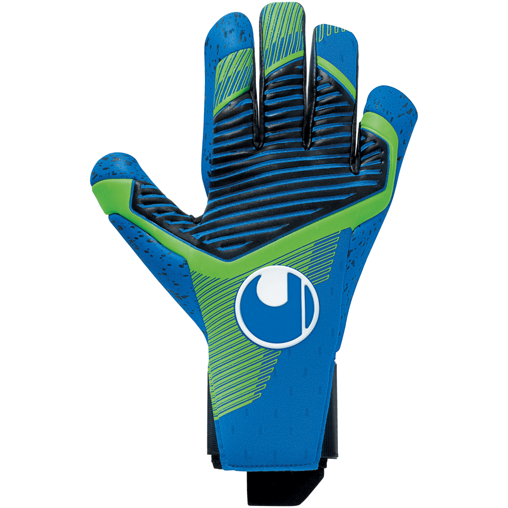 uhlsport Aquagrip HN pacific blue/fluo green/w