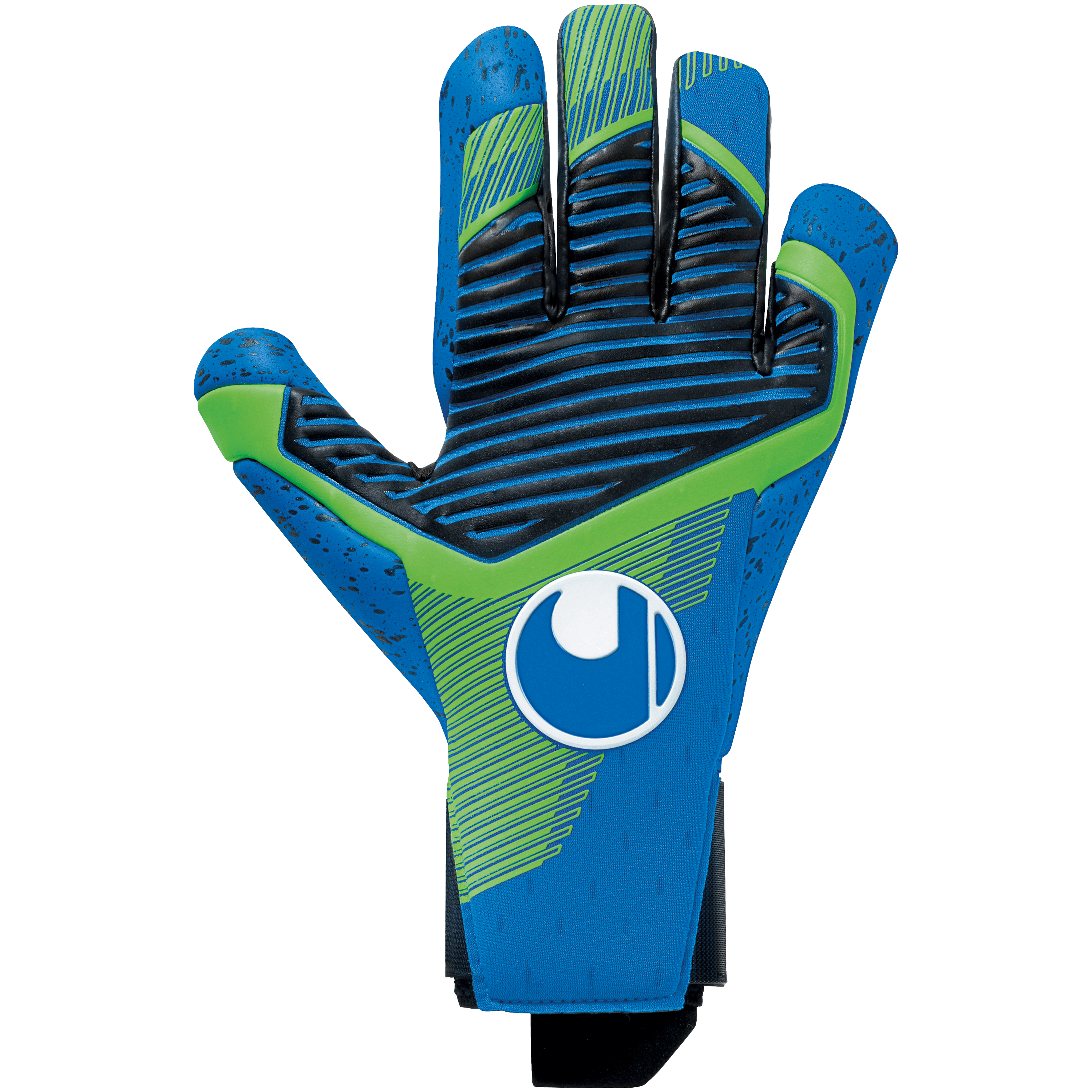 uhlsport Aquagrip HN pacific blue/fluo green/w
