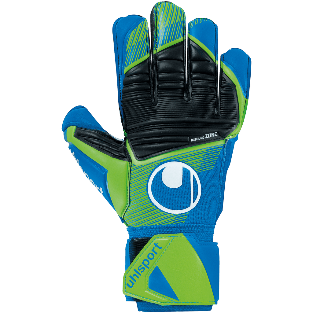 uhlsport Aquasoft pacific blue/fluo green/w
