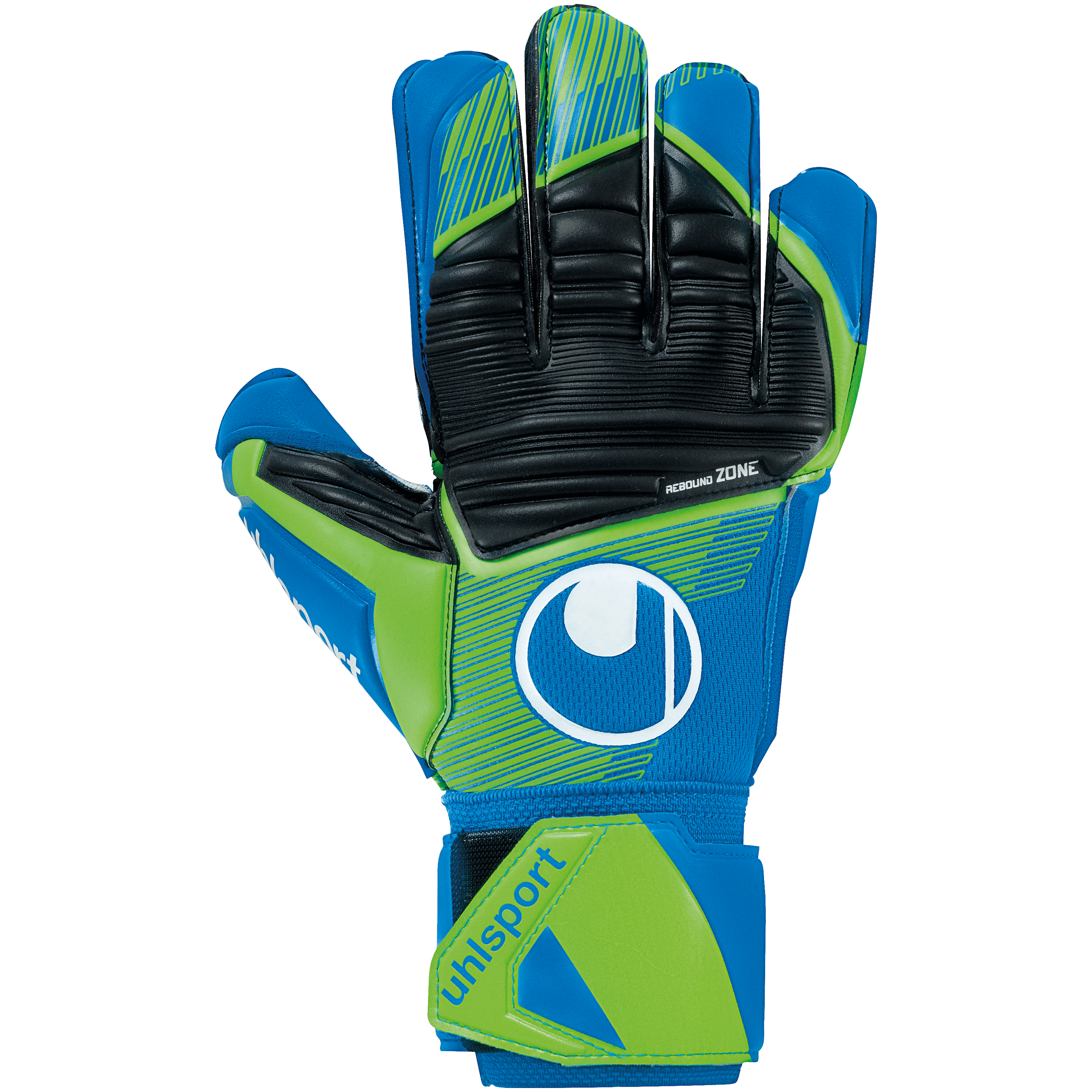 uhlsport Aquasoft pacific blue/fluo green/w