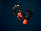 fluo orange/black/white