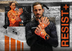 fluo orange/white/black