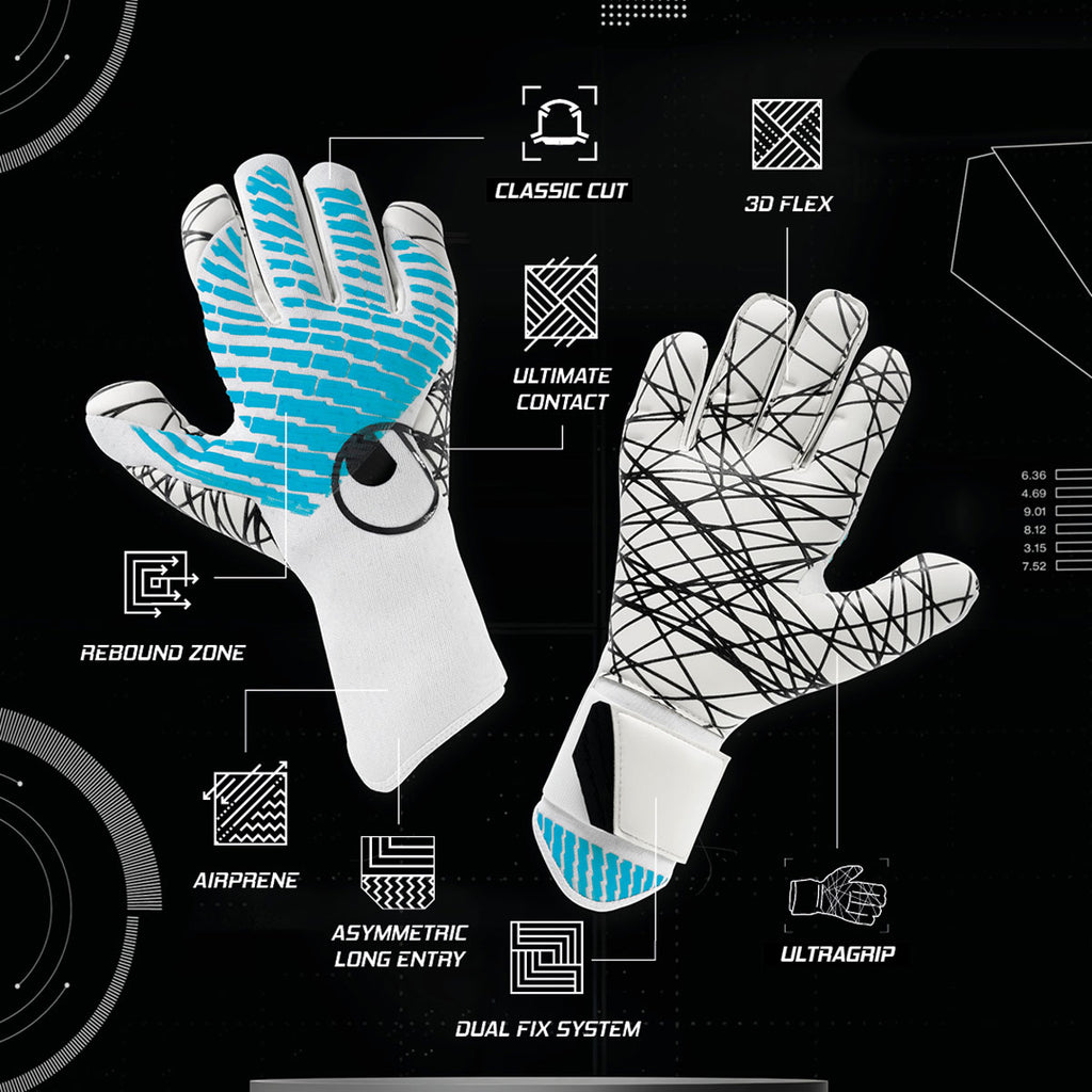 FM Cybertec Ultragrip white/Cyber blue/black