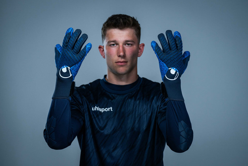 FM uhlsport Aquagrip HN navy/pacific blue/white
