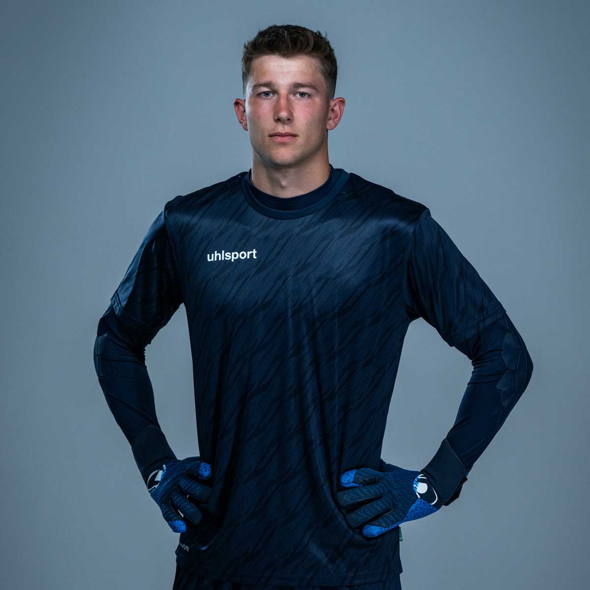 FM uhlsport Aquagrip HN navy/pacific blue/white