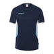 navy/sky blue/white